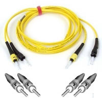 Belkin Single Mode ST/ST Duplex Cable (F2F80200-03M)